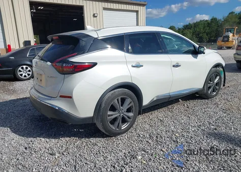 2019 Nissan Murano Platinum from USA, damaged, VIN 5N1AZ2MJ3KN113239